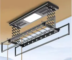 Elektrisches Trockenregal mit intelligenter Mehrsprachigkeitsunterstützung und einfacher Installation, Trockenregal für Senioren