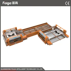 Einfache Bedienung Hochgeschwindigkeitsautomatische Doppelkantmaschine für die Glasformverarbeitung