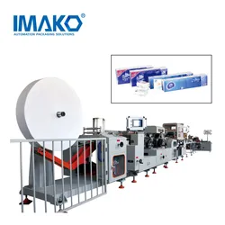 Automatische Verpackungsmaschine für Taschentücher in der Fließbandproduktion