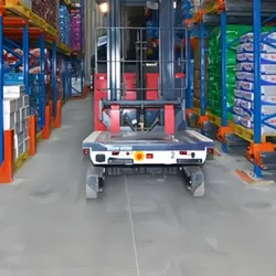Sistema de Armazenagem e Recuperação Automatizado de Alta Qualidade, Sistema de Estantes com Transporte Automatizado, Armazém Logístico
