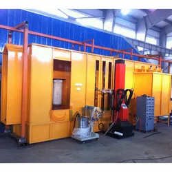 Linea di verniciatura a polvere automatica