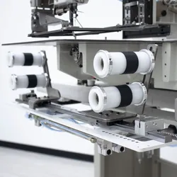Automatische Nähmaschine mit elastischem Bund und Ein-Klick-Mustererstellung