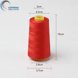 Fio de Costura de Poliéster de Alta Tenacidade 420d/3 Fio de Costura de Poliéster de Alta Tenacidade