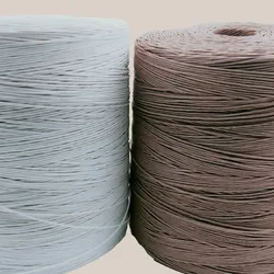 1mm 2mm Papierseil braun Kraft Handtag Seil