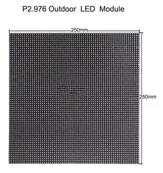 P2.976 Tela de Vídeo em Módulo de Aluguel de LED para Palco ao Ar Livre