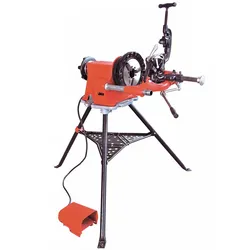 Máquinas de Rosquear Tubos com Matrizes de Rosqueamento Compatíveis com Ridgid