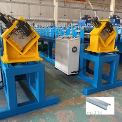 Máquina de Formação de Canal de Furring Omega para Construção Máquina de Fabricação de Perfil Omega