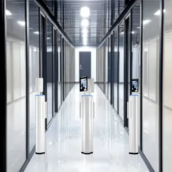 Mô-đun truy cập tùy chỉnh bằng hợp kim nhôm, cổng kiểm soát tốc độ bằng turnstile cho an ninh tòa nhà văn phòng