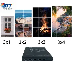 Bitvisus 4K Controle Remoto para Processamento Multitela e Extensor HDMI para Videowall