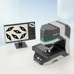 Macchina di misurazione automatizzata compatta 3D per l’ispezione mediante scansione delle caratteristiche dei dispositivi MEMS