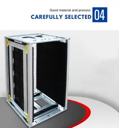Rack di stoccaggio ESD per PCB, rack di circolazione ESD regolabile SMT