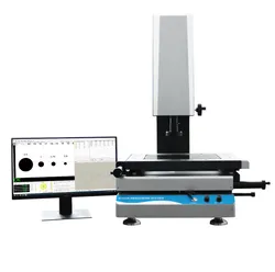 Mesin Pengukur Video Penglihatan Optik Desktop untuk Inspeksi Dimensi Bagian Mikro Presisi Tinggi