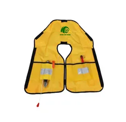 Personalisierte aufblasbare Schwimmweste universelle Größe wasserdicht Angeln Rafting Rettung