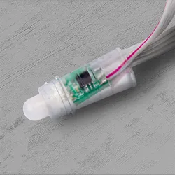 12mm 5V RGB Vollfarb-LED-Pixelmodul für Werbeschilder