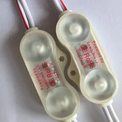 Módulo de Inyección LED de Color Blanco DC12V 2 Utilizado para Letras de Señalización Publicitaria