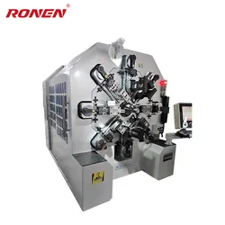 12 เครื่องทำสปริงหลายฟังก์ชันแบบ CNC, อุปกรณ์ขึ้นรูปสปริงแรงดึง แรงบิด และแรงอัดหลายแกน