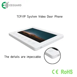 Hệ thống liên lạc video cửa ra vào Rfic nút cảm ứng thông minh cho ngôi nhà 7-I