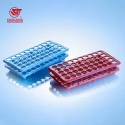 Suporte para Tubos de Ensaio de Plástico para Laboratório 50 Suporte Multifuncional para Tubos de Centrífuga