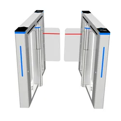 Cancello a battente per il controllo accessi, tornello ad alta sicurezza, porta veloce con sistema di scheda RFID