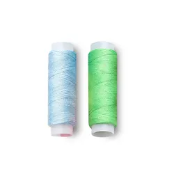 24PCS Conjunto Portátil 100% Fio de Costura de Poliéster Fio de Tecido