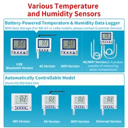 Monitor de Temperatura e Umidade do Sensor Sensor de Temperatura e Umidade I2c 4 20mA Saída Termômetro Inteligente Sensor de Umidade