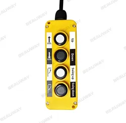 Kit di Controllo Remoto Wireless Beauway 4-Key Ramp Rampante Idraulico Operazione Stabile e Sicura