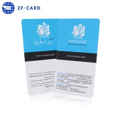 Fabrik individuell geprägte Nummer PVC-Karte MIFARE Plus (R) X 2K (4B) kontaktlose Zugangskontrollkarte