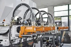 Vertikale Typ TPR PVC Sohlen Spritzgießmaschine