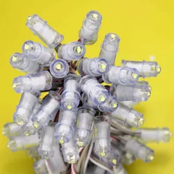 12V 9mm LED Pixel Licht, einfarbige LED Pixel Lichterkette