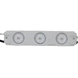 โมดูล LED AC 110V สำหรับโมดูลไฟโฆษณา โมดูล LED สำหรับป้าย 1.5W 3 ไฟ LED ป้ายโฆษณา ร้านค้า