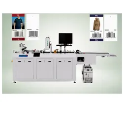 Hochgeschwindigkeits-Garment-Hangtag-Karten-RFID-Encoder-Tintenstrahldrucker-Qualitätsinspektions-Automatik-Ablehnmaschine