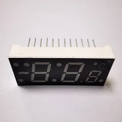 3 Digitale gemeinsame Kathode 7 Segment-LED-Anzeige mit Minuszeichen für Temperaturanzeige