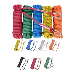 Nylon Kletterseil statisches Kletterseil 6-20mm Sicherheitsseil