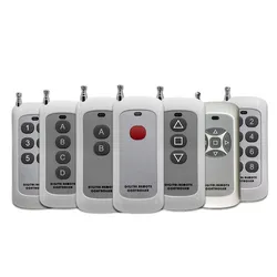 Trasmettitore Wireless RF Codice di Apprendimento EV1527 Telecomando