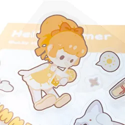 Etiquetas de PVC personalizadas em papel couché