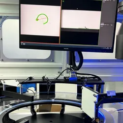 Visionsinspektionssortiermaschine Hochauflösende CCD-Optikkamera Vollständige Erscheinungsgröße und Fehlerinspektion