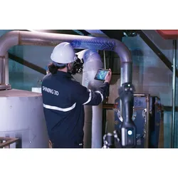 Sistema di tracciamento e scansione multifunzionale wireless per i pavimenti di produzione automobilistica