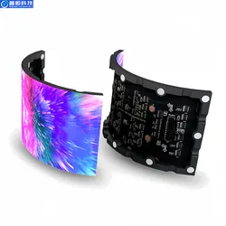 Pushunled P2 P2.5 Zirkuläre sphärische Innen-Videowand LED-Modul flexibles LED-Display Bildschirm