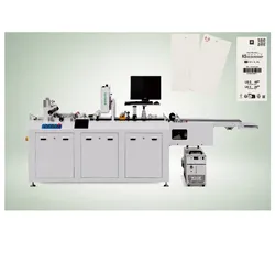 Hochgeschwindigkeits-Garment-Hangtag-Karten-RFID-Encoder-Tintenstrahldrucker-Qualitätsinspektions-Automatik-Ablehnmaschine