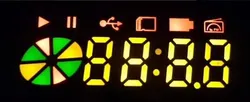 0.3 인치 이중 숫자 7 세그먼트 LED 디스플레이