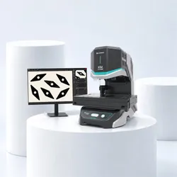Máquina de medición por visión, máquina de medición óptica para inspección de componentes electrónicos