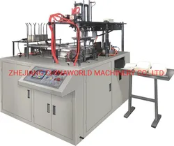 Günstige Papierlebensmittelbehältermaschine, Fast-Food-Box-Herstellungsmaschine, Preis für Papierplattenmaschine