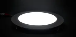 ضوء سقف دائري من الألمنيوم بتقنية LED 9W ضوء بانل رفيع بتقنية LED
