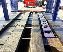 Autowaschanlagenrahmen Versandcontainer beweglich