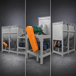 粉末添加剤水平リボンミキサー化学原料混合機