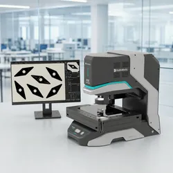 เครื่องวัดอัตโนมัติ 3D สำหรับตรวจสอบลักษณะภูมิประเทศพื้นผิวชิ้นส่วนแบตเตอรี่