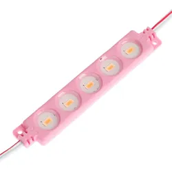 Moldagem por Injeção à Prova d'Água 1.2W 12V Módulo LED DC 5 LED SMD5630 Luzes Decorativas para Carros Módulo de LED Sinalização Caixa de Luz