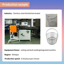 Máquina de alambre CNC optimizada recientemente, máquina de doblado de alambre, maquinaria industrial, máquina de resortes
