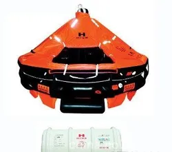 Günstiger maritimer Solas genehmigter Überwurf-Typ aufblasbarer Rettungsboot Preis