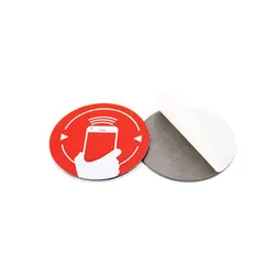 Memorial QR-Code NFC-Tag individuell bedruckt RFID NFC-Tag Aufkleber 13.56MHz NFC-Tag programmierbar